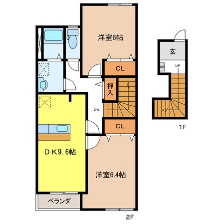 アメジストＭ&Ｓの物件間取画像